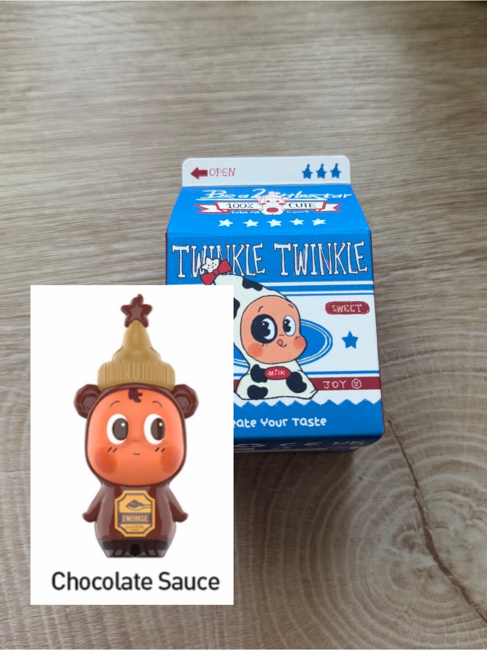 Pop Mart Twinkle Twinkle Create Your Taste Chocolate Sauce Blind Box Figurine